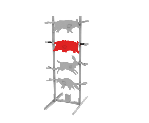 PolyStrike Boar Charger Silhouette