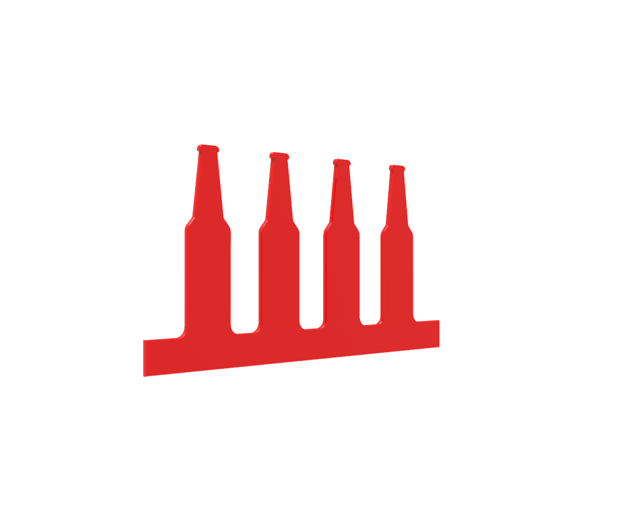 PolyStrike Bottle Rack