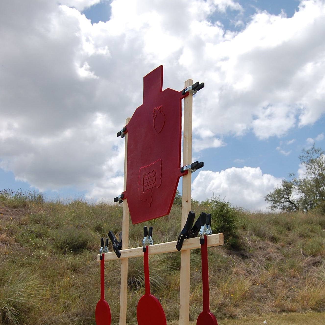 POLYSTRIKE SILHOUETTE VITALS TARGET