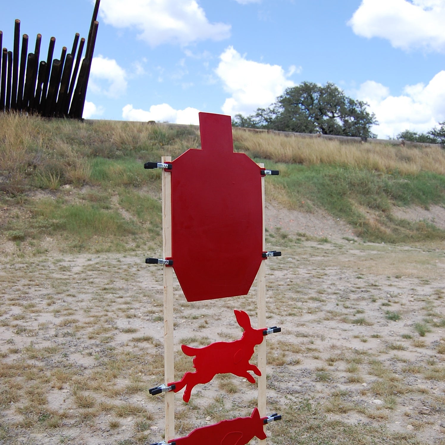 POLYSTRIKE SILHOUETTE USPSA COMPETITION TARGET SMOOTH FINISH
