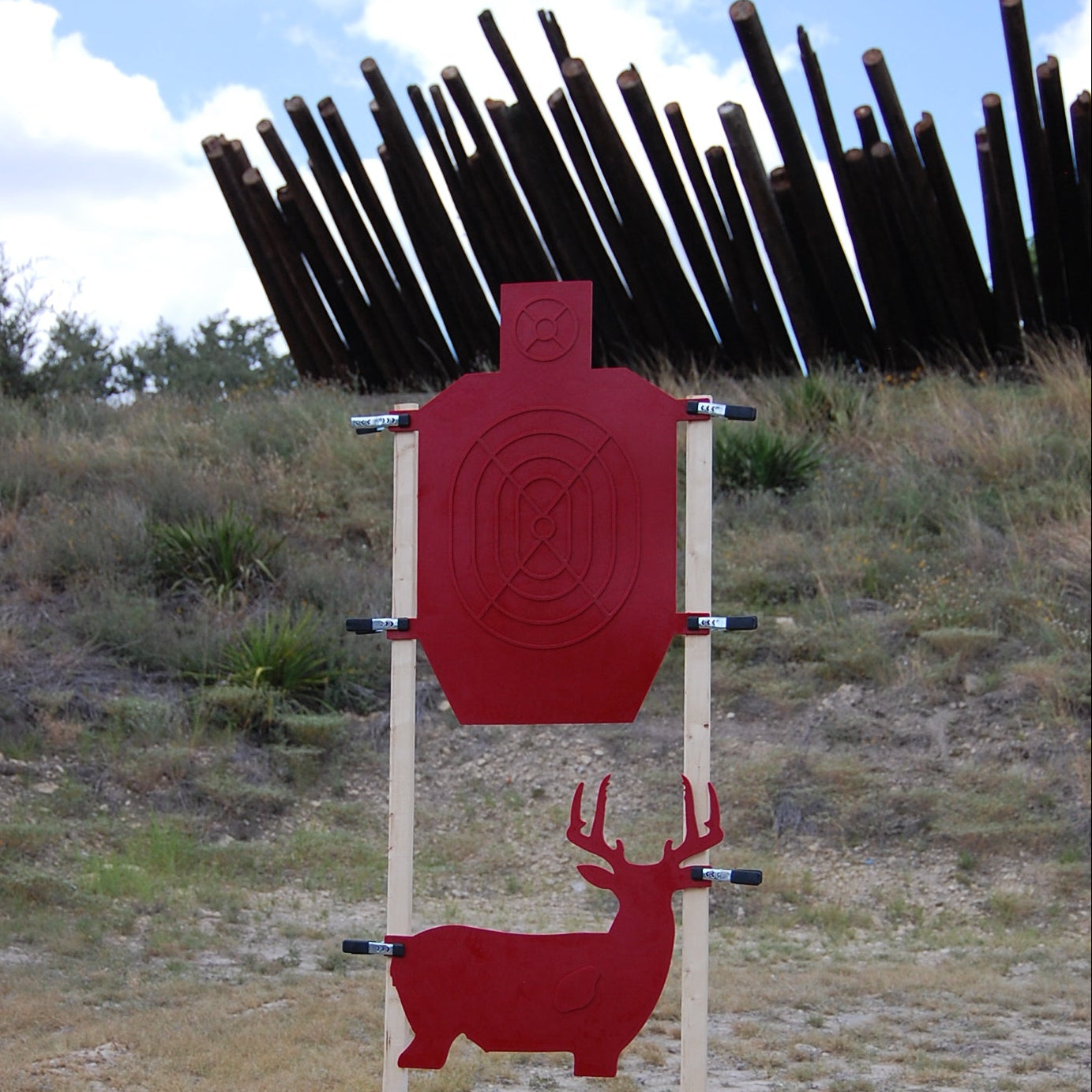 POLYSTRIKE SILHOUETTE CENTER TARGET
