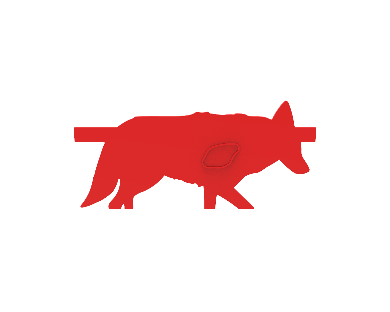 PolyStrike Coyote Silhouette