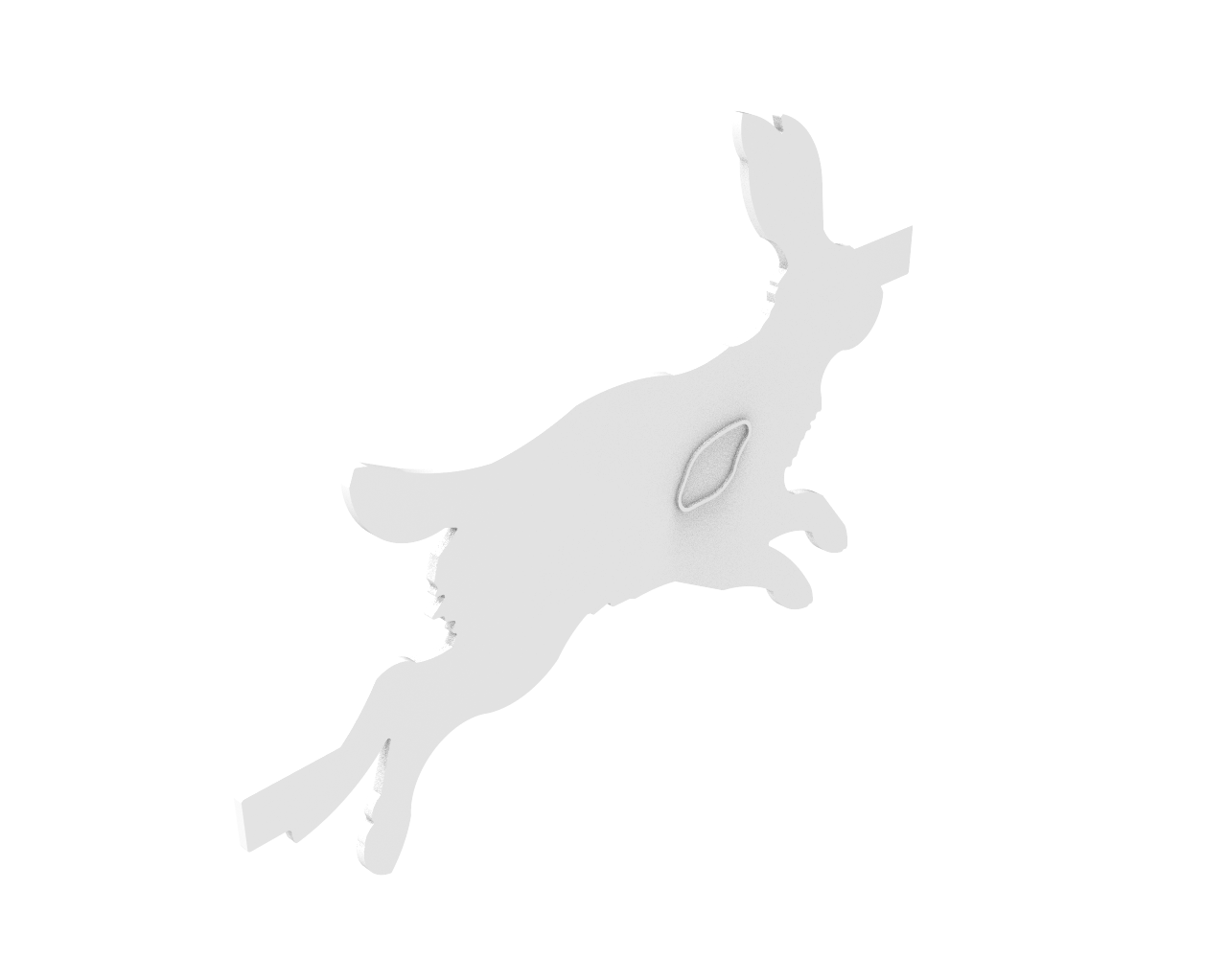 PolyStrike Rabbit Silhouette