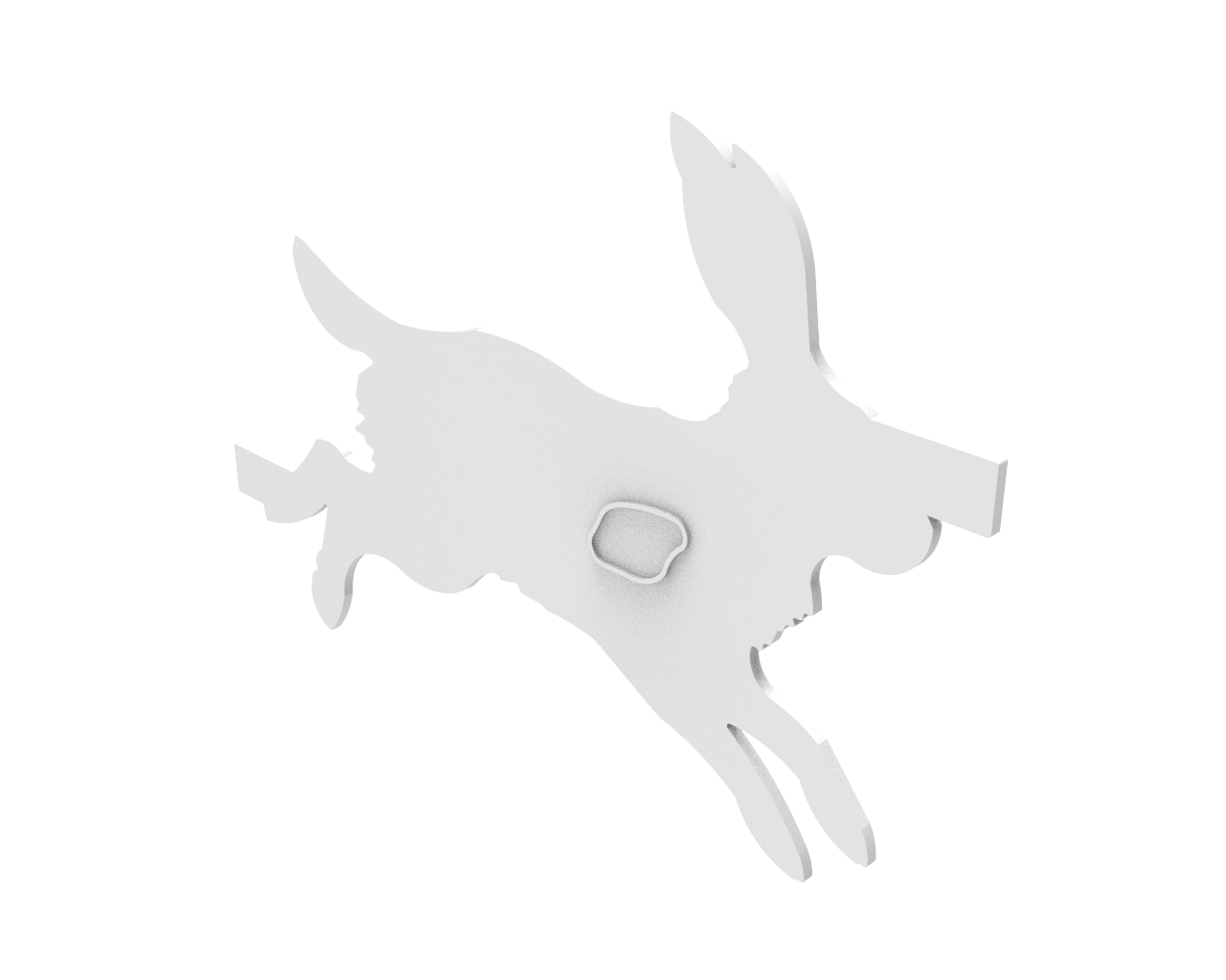 PolyStrike Rabbit Silhouette