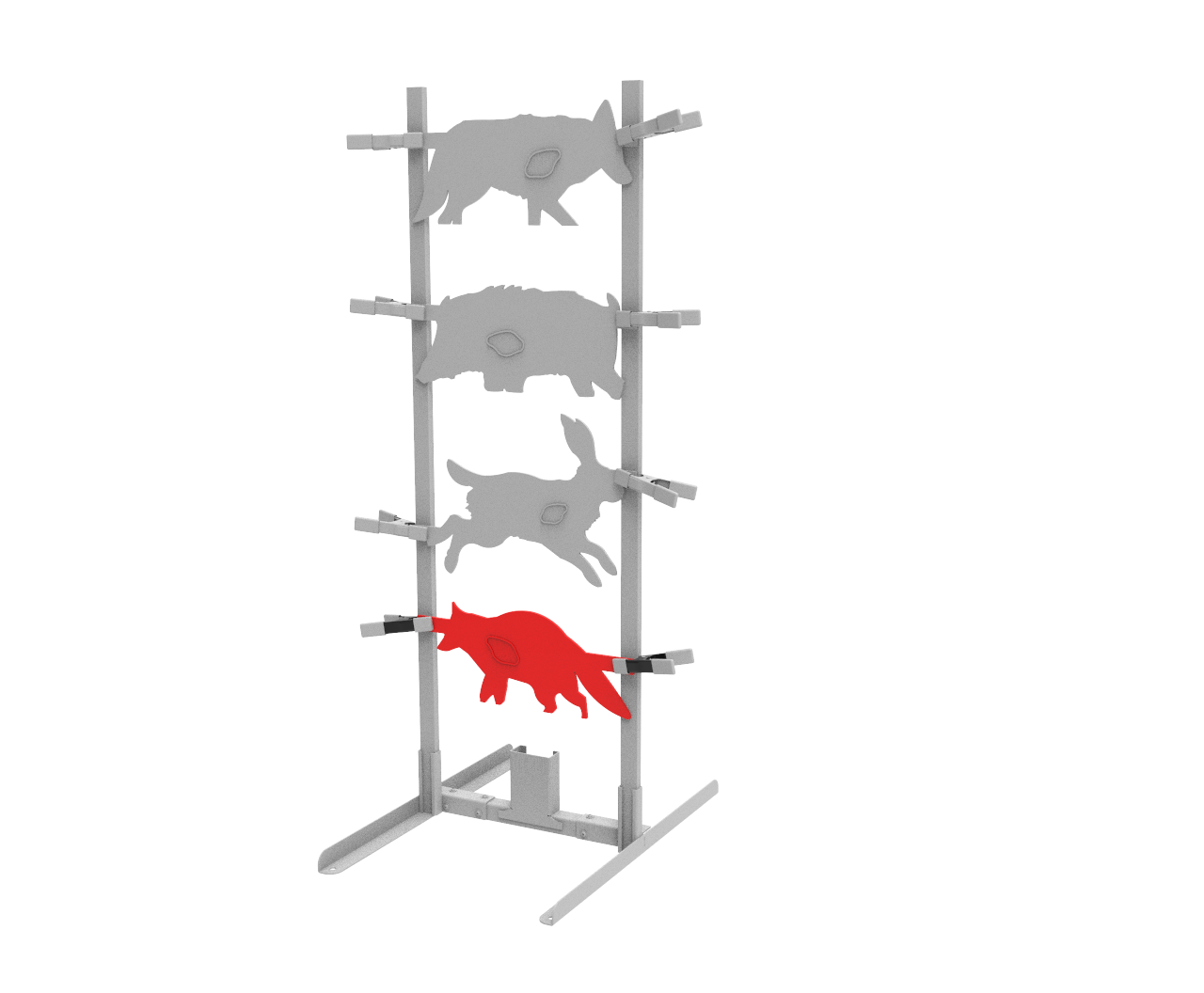 PolyStrike Racoon Silhouette