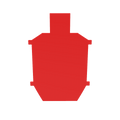 POLYSTRIKE SILHOUETTE USPSA COMPETITION TARGET SMOOTH FINISH