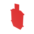 PolyStrike Silhouette USPSA Competition Target Smooth Finish (PS-SILUSPSASM-01)