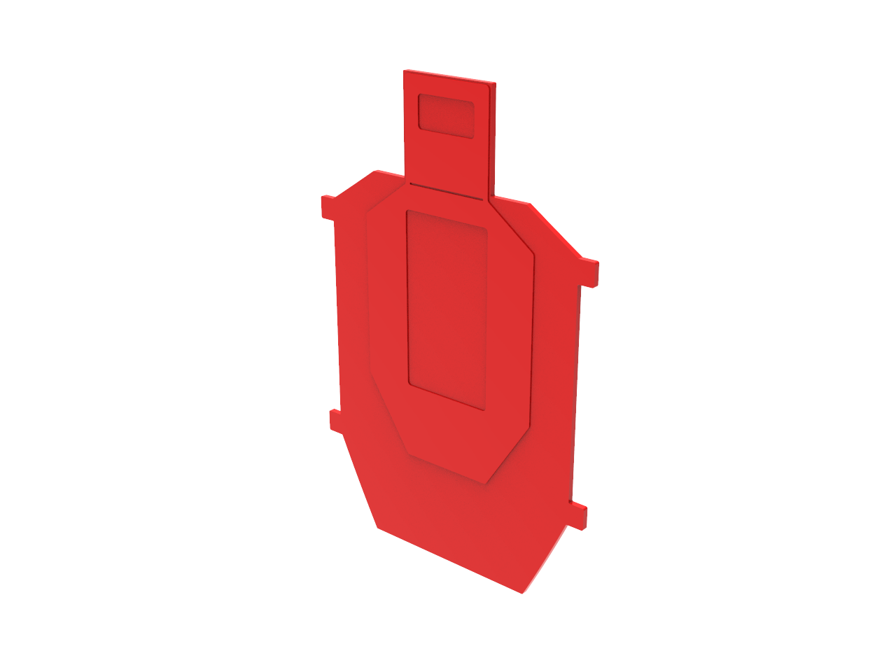 PolyStrike  Silhouette USPSA Competition Target (PS-SILUSPSA-01)