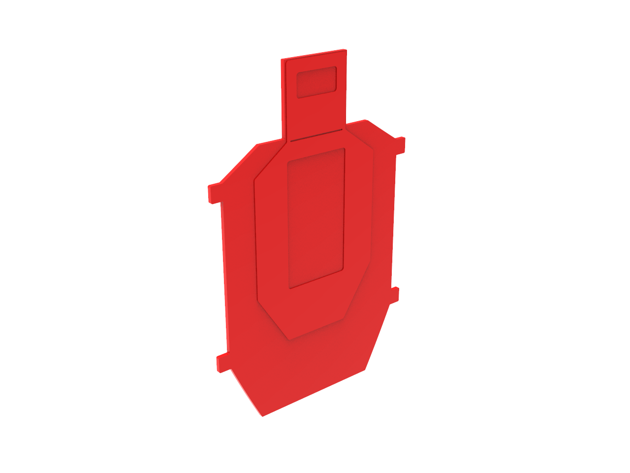 PolyStrike  Silhouette USPSA Competition Target (PS-SILUSPSA-01)