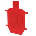 PolyStrike Silhouette Centered Target