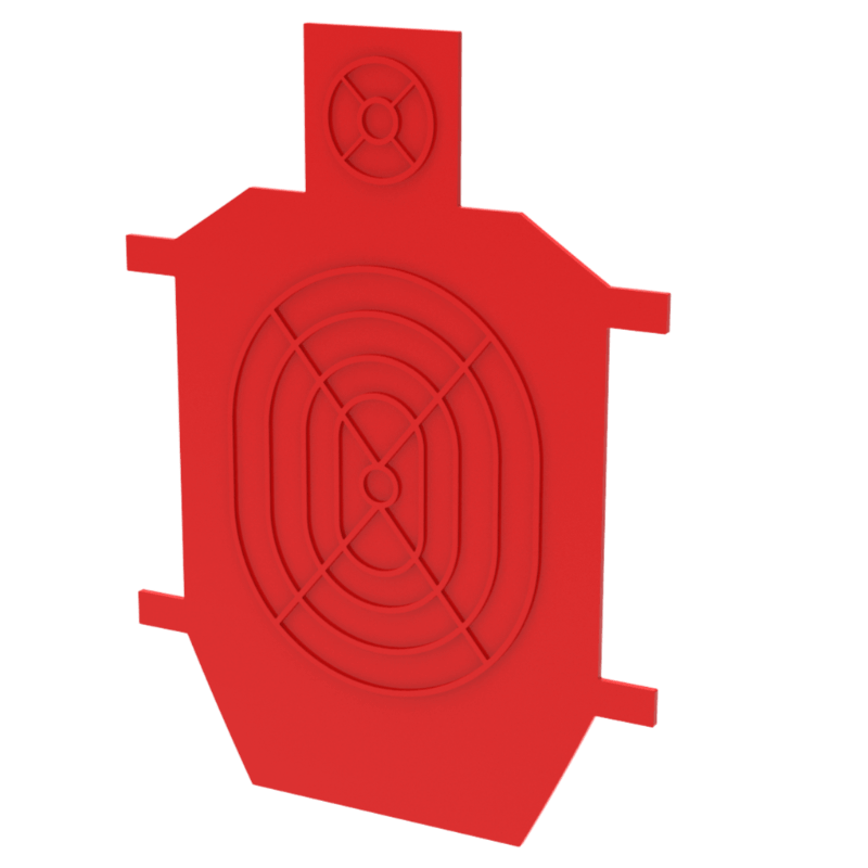 PolyStrike Silhouette Centered Target